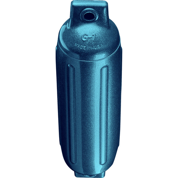 Polyform G-1 Twin Eye Fender 3.5 x 12.8 inches in Metallic Blue by Polyform U.S.