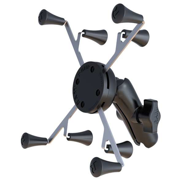 RAM Mounting Systems RAM-HOL-UN8B-201U Universal X-Grip Cradle with 1-Inch Ball and Standard Double Socket Arm for 7-Inch Tablets