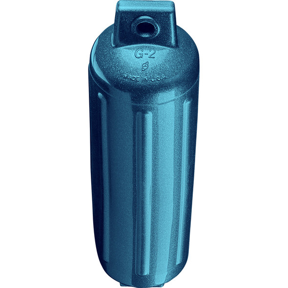 Polyform U.S. G-2 Twin Eye Fender 4.5 x 15.5 inches - Metallic Blue