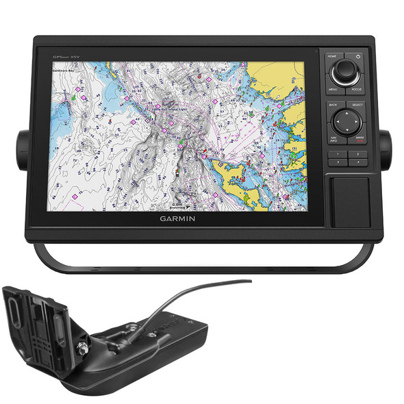 Garmin GPSMAP 1242xsv Combo GPS and Fishfinder with GT52-TM Transducer