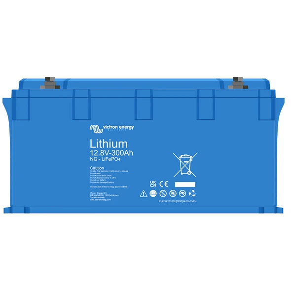 Victron Energy Lithium NG Series 12V 300Ah Smart LiFePO4 Battery (Part Number BAT512130620)
