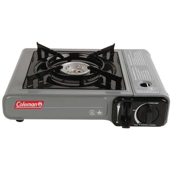 Coleman Table Top 1 Burner Butane Camping Stove - Grey, Part Number 2000037885