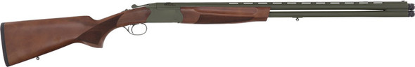 CZ-USA Upland Ultra Terrain Over/Under 20 Gauge Shotgun with Walnut Stock and Green Metal Finish