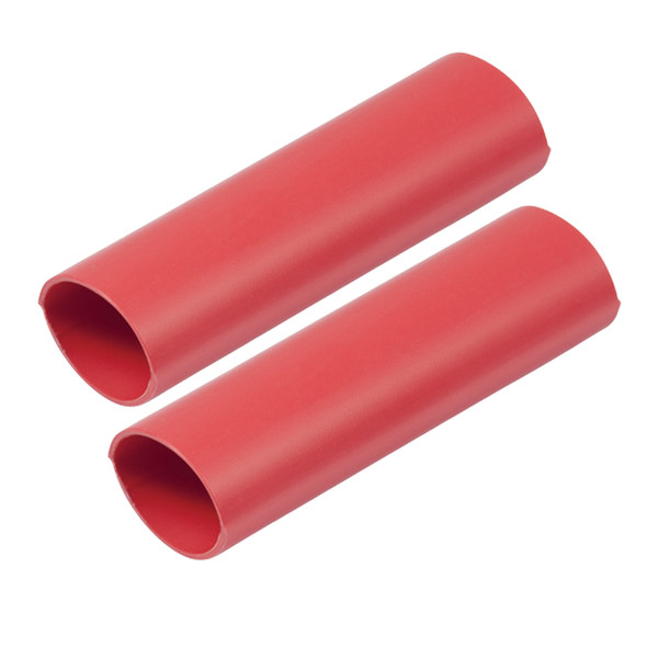 Ancor Heavy Wall Red Heat Shrink Tubing 1 Inch x 12 Inches, 2-Pack
