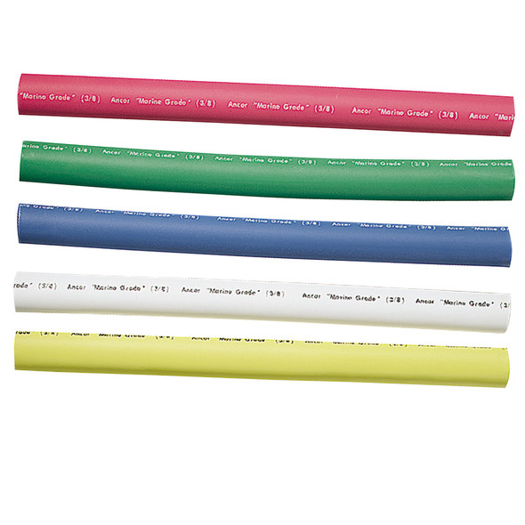 Ancor Adhesive Lined Heat Shrink Tubing - 5-Pack, 6 Inches, 12 to 8 AWG, Assorted Colors