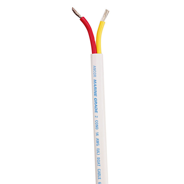 Ancor Safety Duplex Cable 16/2 2x1mm Red/Yellow - Sold by The Foot