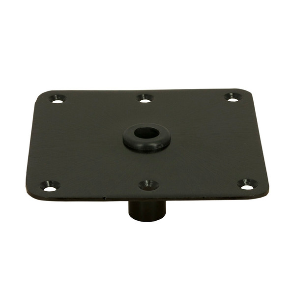 Springfield Marine KingPin Standard Square Steel Base with Satin E-Coat - 7x7 Inches