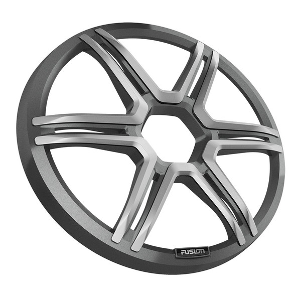 Fusion Apollo 12-Inch Sports Grey Subwoofer Grille - Part Number 010-13294-00