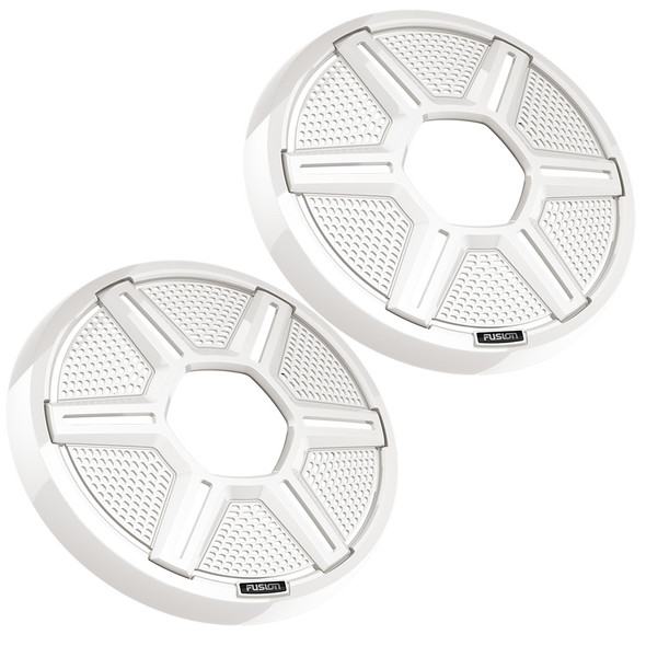 Fusion Apollo 8.8-inch Shielded White Speaker Grilles (Pair) - Part Number 010-13292-11