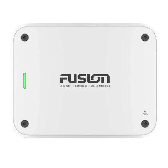 Fusion Apollo Monoblock Marine 650-Watt RMS Amplifier - 2000-Watt Peak Power for Marine Subwoofer Systems