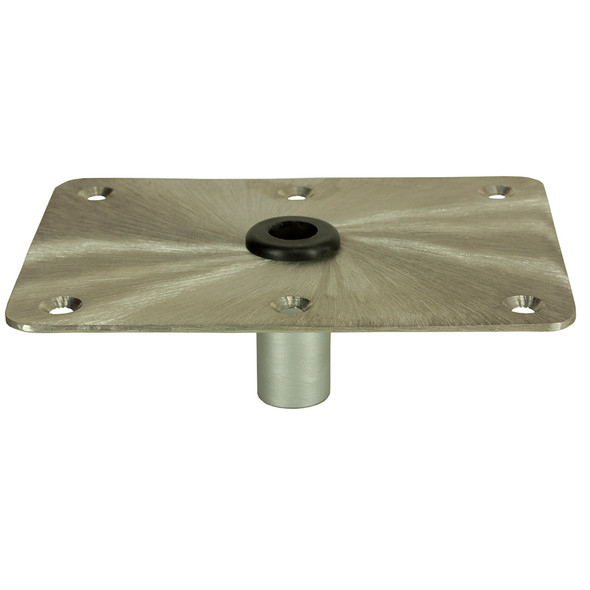 Springfield Marine KingPin 6 x 8 Stainless Steel Rectangular Base - Standard Marine Hardware