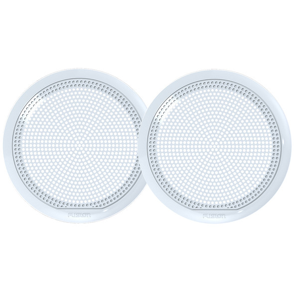 Fusion EL-X651W 6.5-inch Classic White Grill Covers for EL Series Marine Speakers