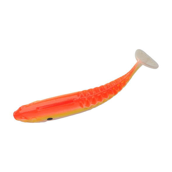 Berkley PowerBait Paddlin' PowerStinger 4.25-Inch Fireball - Durable Swimbait Trailer