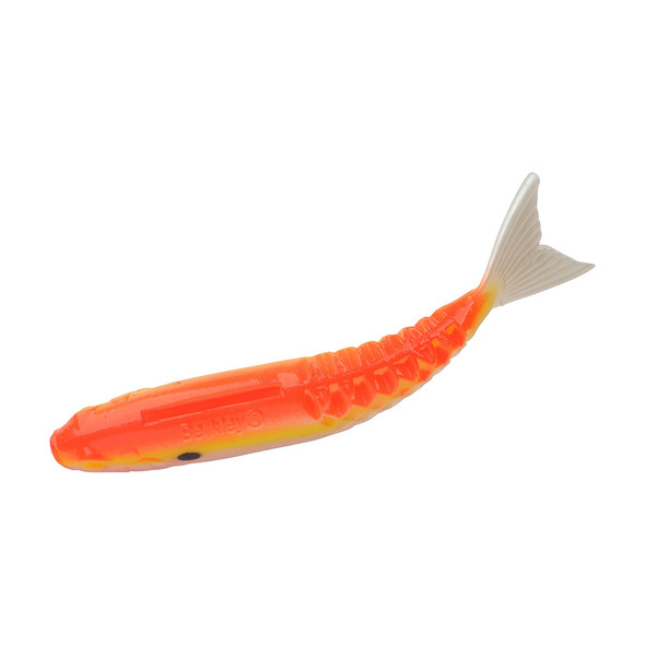 Berkley PowerBait PowerStinger 3.5-Inch Fireball - Ideal for Bladed Jigs
