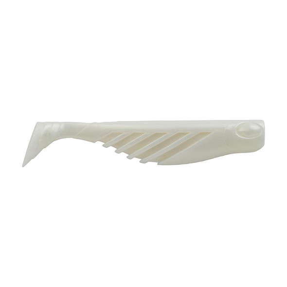 Berkley Gulp! Saltwater Ripple Mullet 3-Inch Pearl White GSRM3-PW