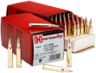 Hornady 223 Remington 55-Grain Soft Point Ammunition - Reliable Hunting and Target Rounds