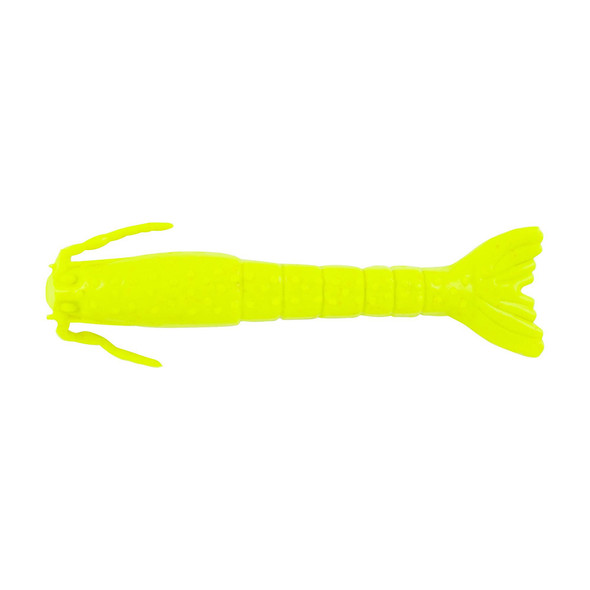 Berkley Gulp! Saltwater Shrimp 3" Chartreuse – Effective Soft Bait for Saltwater Fishing