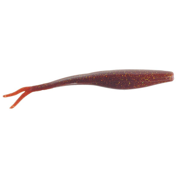 Berkley Gulp! Saltwater Jerk Shad 5" Root Beer Gold - Effective Saltwater Soft Bait