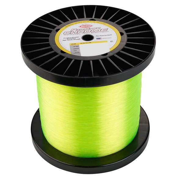 Berkley ProSpec Chrome Hi-Vis Yellow Monofilament Fishing Line - 50 lb, 5000 Yards, PSC5B50-HVY