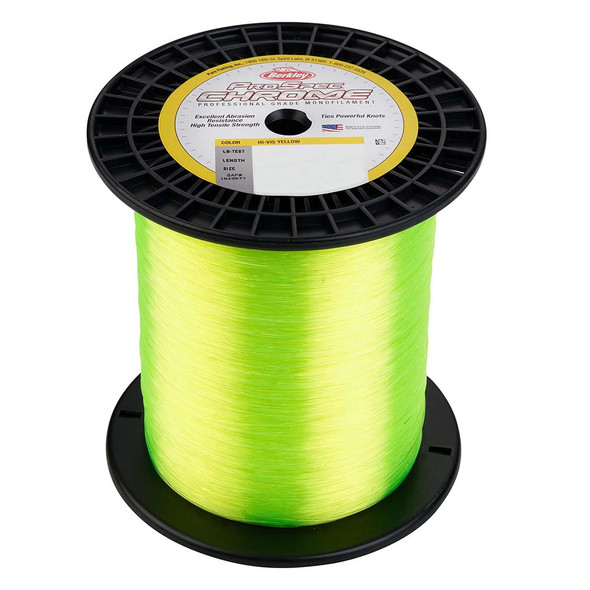 Berkley ProSpec Chrome Hi-Vis Yellow 80 lb Monofilament Fishing Line (Part 1543433)