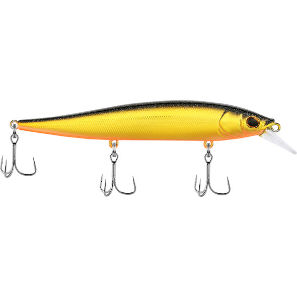 Berkley Stunna Black Gold 112+1/2 oz Jerk Bait for Freshwater and Saltwater Fishing