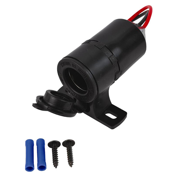 Attwood Marine 12-Volt Surface Mount Power Outlet – Reliable Marine-Grade Accessory