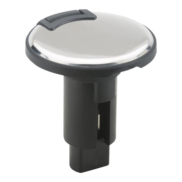 Attwood Marine LightArmor Plug-In Base - 2 Pin Stainless Steel Round