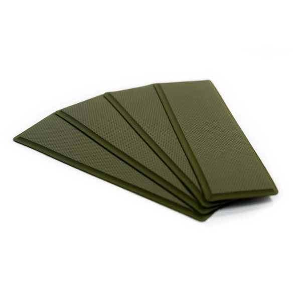 SeaDek Embossed 4-Piece Step Kit - Olive Green for Trailers and Boats