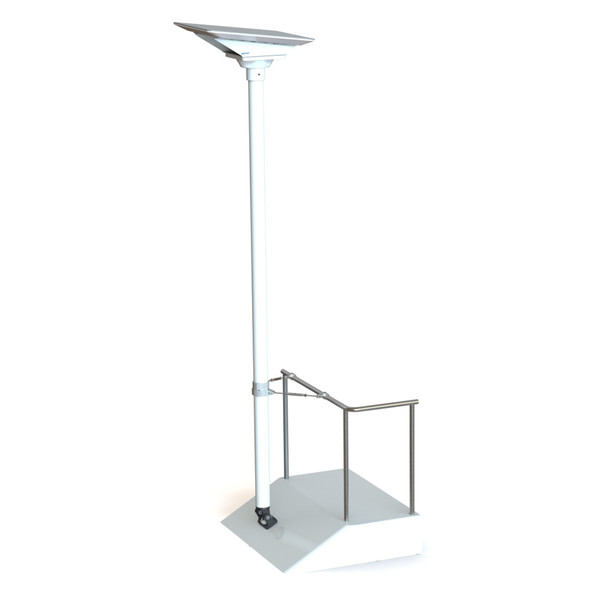 Seaview 8-foot Starlink Mast Pole Kit with Standoff and Fixed Top Plate