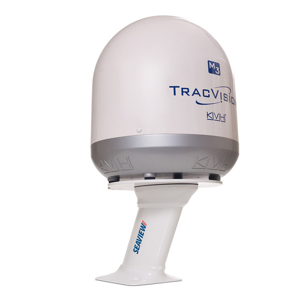 Seaview 10-inch Modular Forward Raked Mount with 7x7 Base Plate, Part Number PMF-107-M1