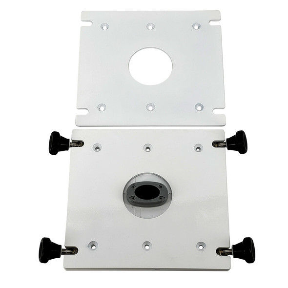 Seaview Removable Base for Pedestal Mounts with 10x10 Base Plate - White