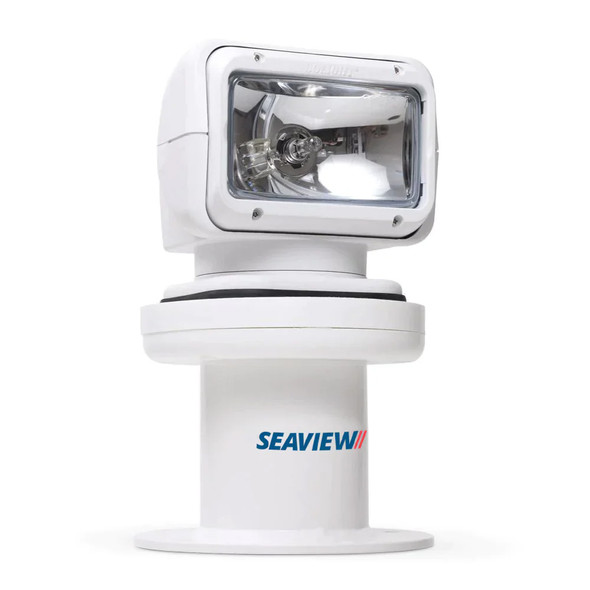 Seaview 5.63-inch Vertical Searchlight Mount for RCL95 with 8-inch Round Baseplate