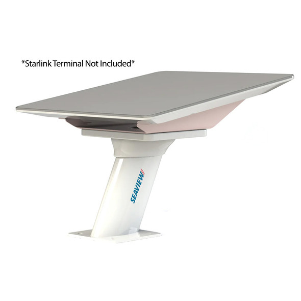 Seaview 10-inch High Performance Starlink Pedestal Mount with ADASTLKA Top Plate