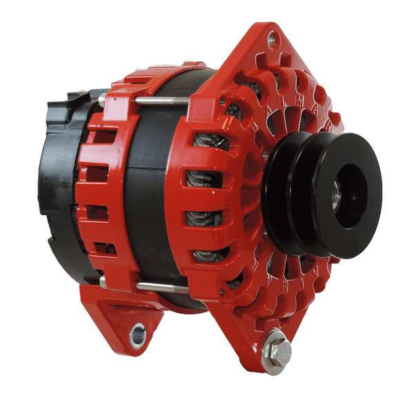 Balmar XT Series 250 AMP 12V Alternator with 3.15-Inch Dual Vee Pulley and Saddle Mount