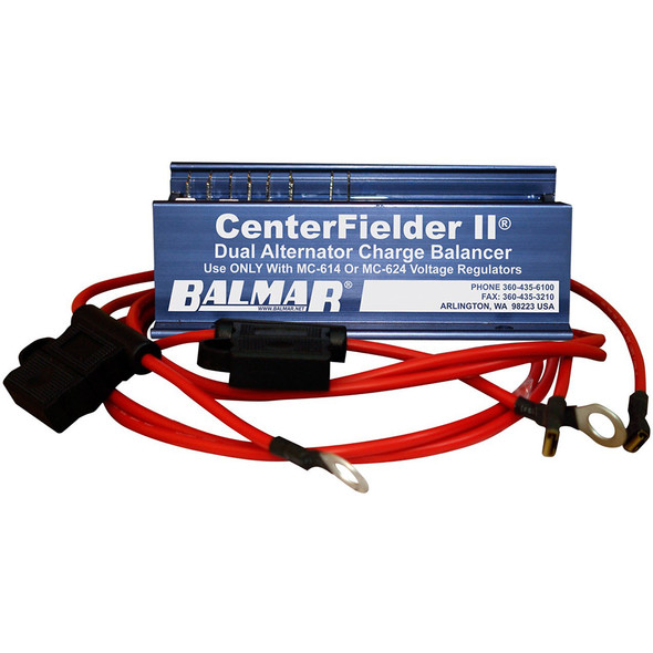 Balmar Centerfielder II 12/24V with Wires - Dual Engine Battery Charger Control