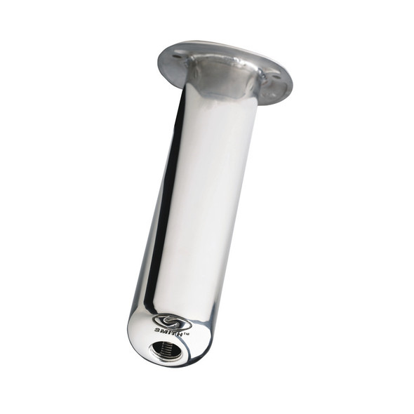 C.E. Smith Flush Mount Rod Holder - 0 Degree, 10-1/2 Inch Deep, Part Number 53680CA