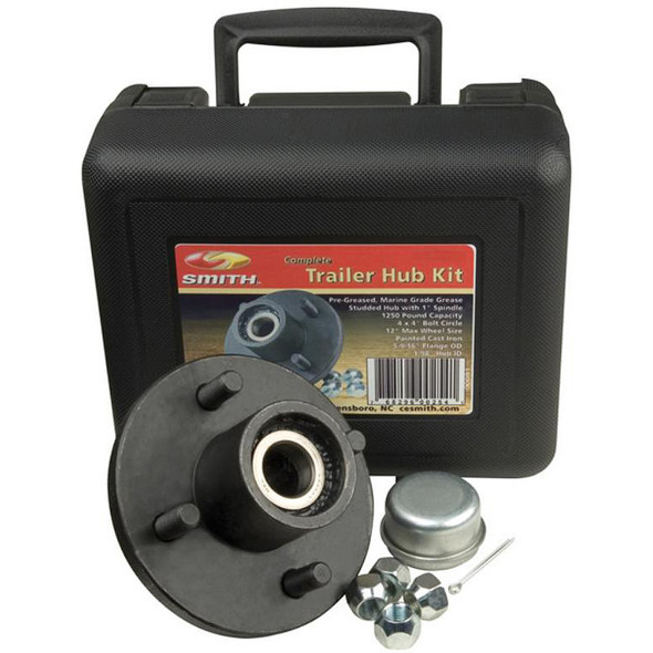 C.E. Smith Trailer Hub Kit Package 1-1/16" Stud 4 x 4 - Part 13109