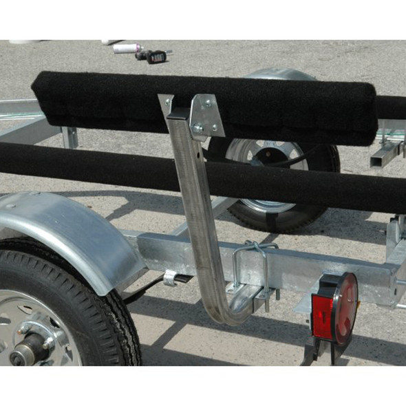 C.E. Smith 2' Short Bunk Guide-On Pair - Marine Carpeted Bunkboards for Secure Hull Support