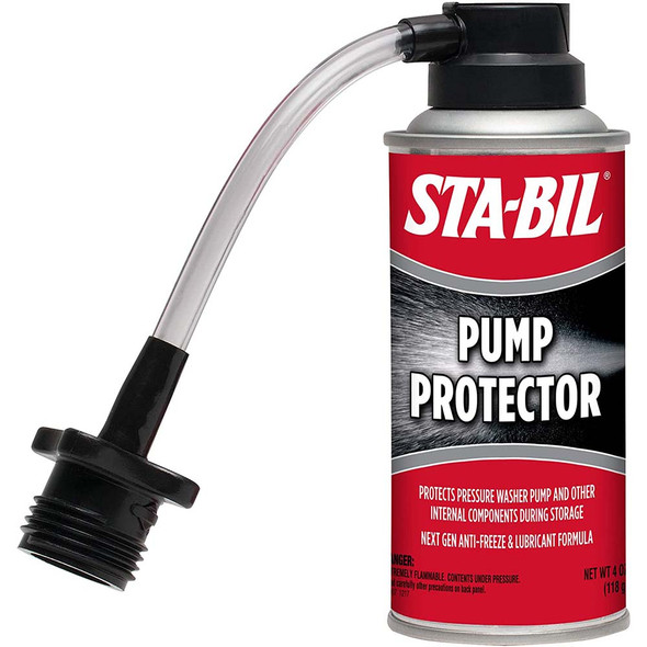 STA-BIL Pump Protector 4oz - Prevent Freezing and Seal Damage in Pressure Washers