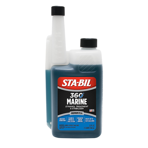 STA-BIL 360 Marine Fuel System Cleaner with Ethanol Treatment - 32oz