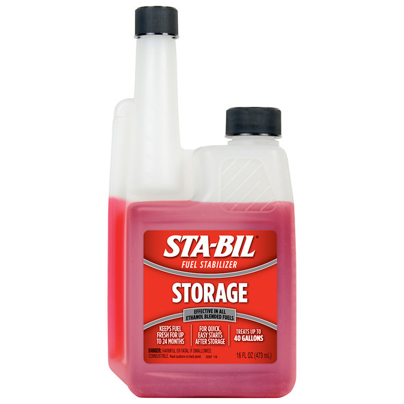 STA-BIL Fuel Stabilizer - 16oz for Long-Term Gasoline Storage and Engine Protection