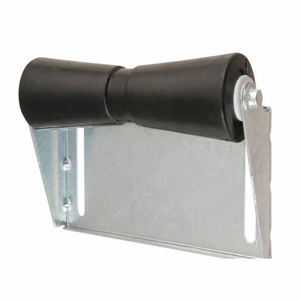C.E. Smith Panel Bracket Assembly with 10-Inch Black Keel Roller, Part Number 10404G