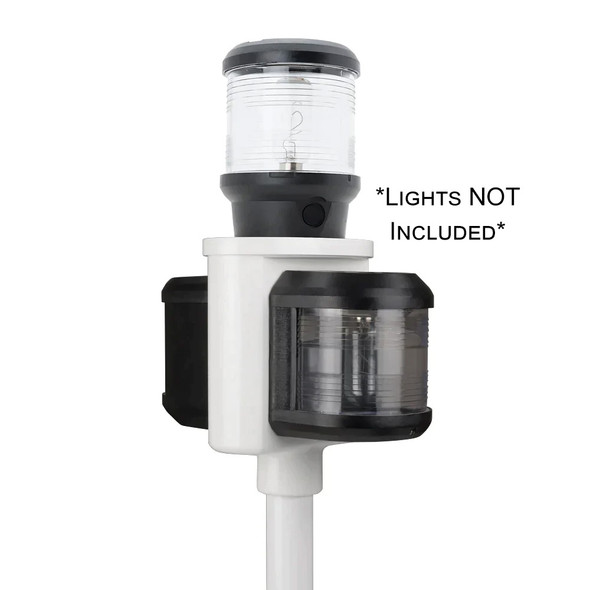 Seaview Light Bar Top - White (Part Number LTBBOXW)