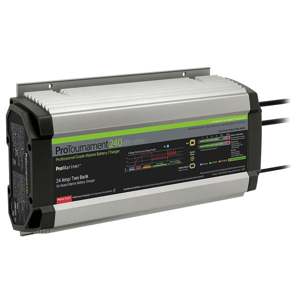 ProMariner ProTournament 240 Elite Series3 2-Bank Marine Battery Charger