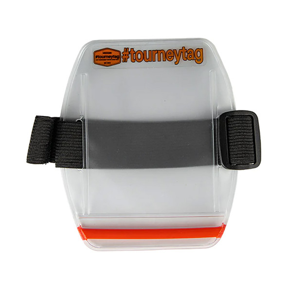 YakGear Single Tourney Tag - Secure, Glare-Reducing Identifier for Fishing and Hunting