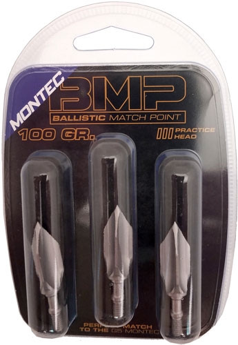 G5 Outdoors Practice Head Ballistic - Steel Practice Broadheads for Archery Training