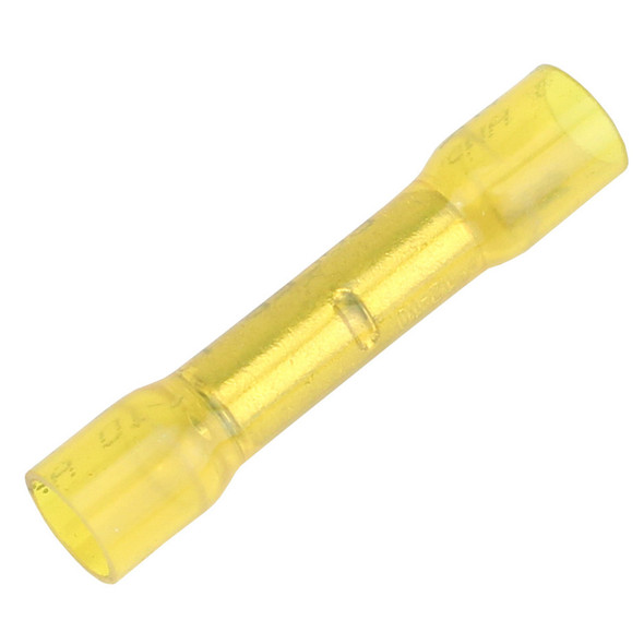 Pacer 12-10 AWG Heat Shrink Butt Connector - 25 Pack for Reliable Wire Splicing