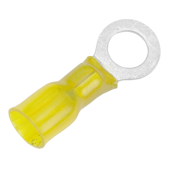 Pacer 12-10 AWG Heat Shrink Ring Terminal with 5/16" Stud Size – 25 Pack