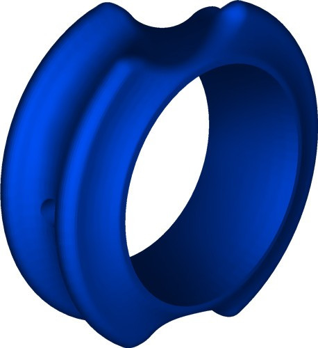 G5 Outdoors Meta Pro Hunter Peep Sight with Blue Convex Interior (Part No. 316BLUE)