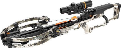 Ravin Crossbows R10 with 3 Arrows * Compact 400 FPS Crossbow with Illuminated Scope